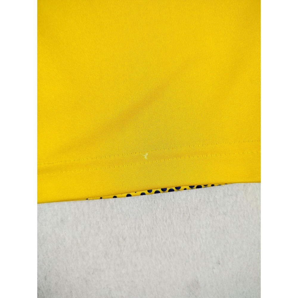 Adidas Shirt Youth 13-14Y Yellow Cancer Awareness Soccer Jersey 3 AEROREADY - Picture 9 of 13